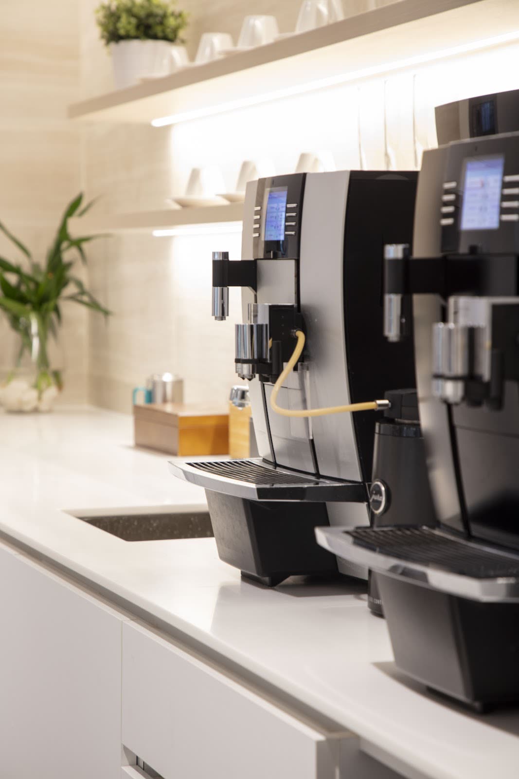Pantry coffee machines - Mira Place business centre